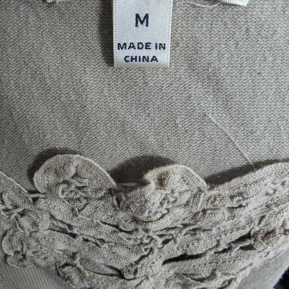 JohnPaulRichard Knit Cap Sleeve Top Sz M - Picture 9 of 11